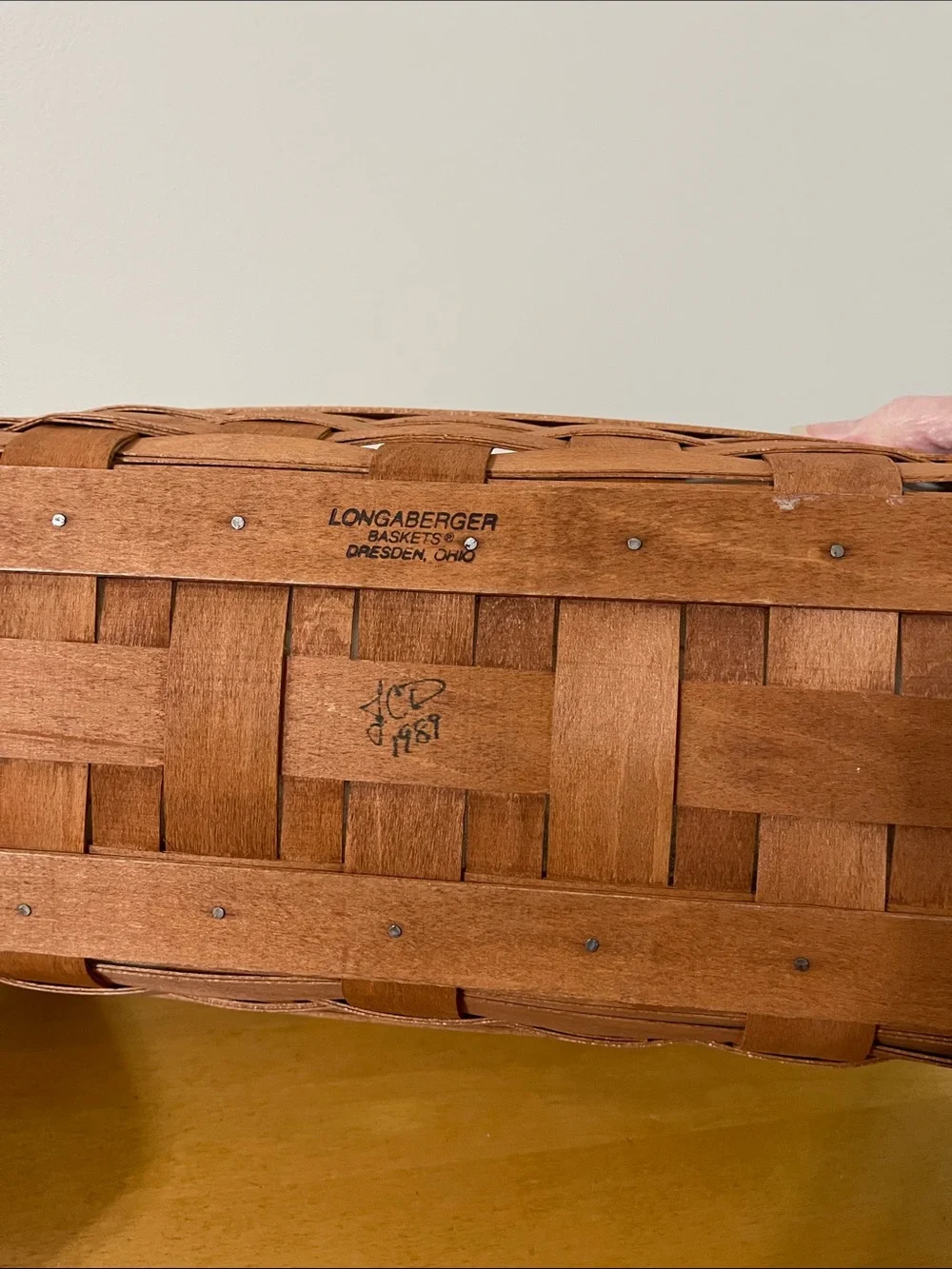 Longaberger Bread and Cracker Basket Combo